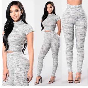 Fashion Nova 2-piece knit set